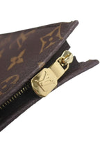 Load image into Gallery viewer, 新品未使用 LOUIS VUITTON ルイヴィトン LV × TM トリオ ポッシュ トワレ ポーチ M13762 モノグラム LVハンド 新作 村上隆 中古 4c073874