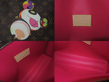 Load image into Gallery viewer, 新品未使用 LOUIS VUITTON ルイヴィトン LV × TM トリオ ポッシュ トワレ ポーチ M13762 モノグラム パンダ 新作 村上隆 中古 4c073875