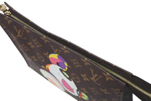 Load image into Gallery viewer, 新品未使用 LOUIS VUITTON ルイヴィトン LV × TM トリオ ポッシュ トワレ ポーチ M13762 モノグラム パンダ 新作 村上隆 中古 4c073875