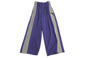 未使用 KAPITAL キャピタル バギーストライプトラックパンツ バギーストライプトラックパンツ サイズ2 パープル 中古 4c073881 