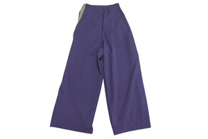 未使用 KAPITAL キャピタル バギーストライプトラックパンツ バギーストライプトラックパンツ サイズ2 パープル 中古 4c073881 
