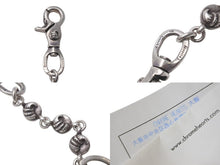 Load image into Gallery viewer, CHROME HEARTS クロムハーツ CLIP No2 BALL 3D クローボール キーチェーン 3ボール ダガー 重量約79.3g 美品 中古 4c073885