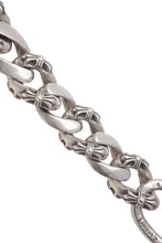 Load image into Gallery viewer, CHROME HEARTS クロムハーツ CLIP CHAIN FANCY LONG ファンシー ロングクリップ キーチェーン 8リンク ダガー 重量約85.0g 美品 中古 4c073886