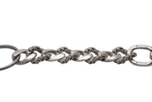 Load image into Gallery viewer, CHROME HEARTS クロムハーツ CLIP CHAIN FANCY LONG ファンシー ロングクリップ キーチェーン 8リンク ダガー 重量約85.0g 美品 中古 4c073886