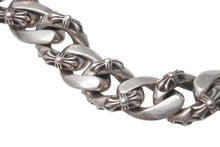 Load image into Gallery viewer, CHROME HEARTS クロムハーツ CLIP CHAIN FANCY LONG ファンシー ロングクリップ キーチェーン 8リンク ダガー 重量約85.0g 美品 中古 4c073886