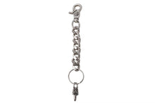 Load image into Gallery viewer, CHROME HEARTS クロムハーツ CLIP CHAIN FANCY LONG ファンシー ロングクリップ キーチェーン 8リンク ダガー 重量約85.0g 美品 中古 4c073886
