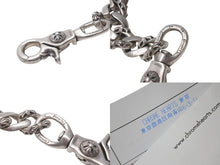 Load image into Gallery viewer, CHROME HEARTS クロムハーツ CLIP CHAIN FANCY LONG ファンシー ロングクリップ キーチェーン 8リンク ダガー 重量約85.0g 美品 中古 4c073886