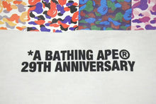 画像をギャラリービューアに読み込む, 極美品 A BATHING APE アベイシングエイプ 29th Anniversary Tシャツ 29周年記念Tシャツ ホワイト サイズL 中古 4c073890 