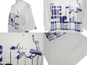 A Bathing APE × The Godfather ベイシング エイプ × ゴッドファーザー コラボ Tシャツ ホワイト ブルー M 美品 中古 4c073891