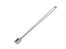 Load image into Gallery viewer, 極美品 CHANEL シャネル カンボンライン ネックレス アクセサリー 05C刻印 メタル シルバー ブラック 中古 4c073899