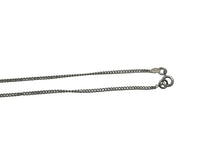 Load image into Gallery viewer, 極美品 CHANEL シャネル カンボンライン ネックレス アクセサリー 05C刻印 メタル シルバー ブラック 中古 4c073899