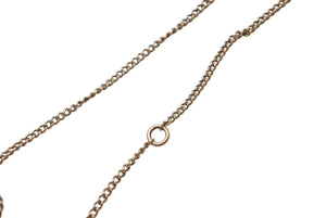 極美品 CHANEL シャネル ネックレス デカココマーク アクセサリー ラインストーン A18刻印 GP ゴールド 中古 4c073926
