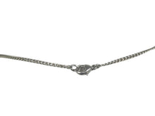 Load image into Gallery viewer, CHANEL シャネル ネックレス ハート ココマーク 05P刻印 アクセサリー メタル ラインストーン シルバー 美品 中古 4c073927
