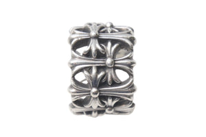 極美品 CHROME HEARTS クロムハーツ セメタリークロス リング サイズ12号 重量約13.7g 2003/.925刻印 シルバー925 中古 4c073934