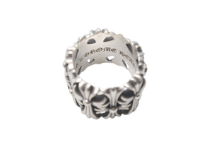 極美品 CHROME HEARTS クロムハーツ セメタリークロス リング サイズ12号 重量約13.7g 2003/.925刻印 シルバー925 中古 4c073934