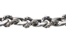 Load image into Gallery viewer, 極美品 CHROME HEARTS クロムハーツ 2クリップファンシー ショートウォレットチェーン 重量約219.4g 全長約41cm シルバー925 中古 4c073935