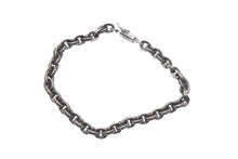 Load image into Gallery viewer, CHROME HEARTS クロムハーツ ペーパーチェーンブレスレット 重量12.9g 腕回り約19cm 1999刻印 シルバー925 美品 中古 4c073936