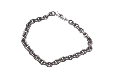 CHROME HEARTS クロムハーツ ペーパーチェーンブレスレット 重量12.9g 腕回り約19cm 1999刻印 シルバー925 美品 中古 4c073936