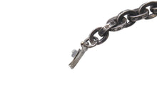 Load image into Gallery viewer, CHROME HEARTS クロムハーツ ペーパーチェーンブレスレット 重量12.9g 腕回り約19cm 1999刻印 シルバー925 美品 中古 4c073936