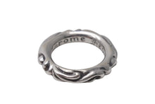 Load image into Gallery viewer, 極美品 CHROME HEARTS クロムハーツ スクロールバンド リング 重量約8.5g サイズ12号 1994/.925刻印 シルバー925 中古 4c073939