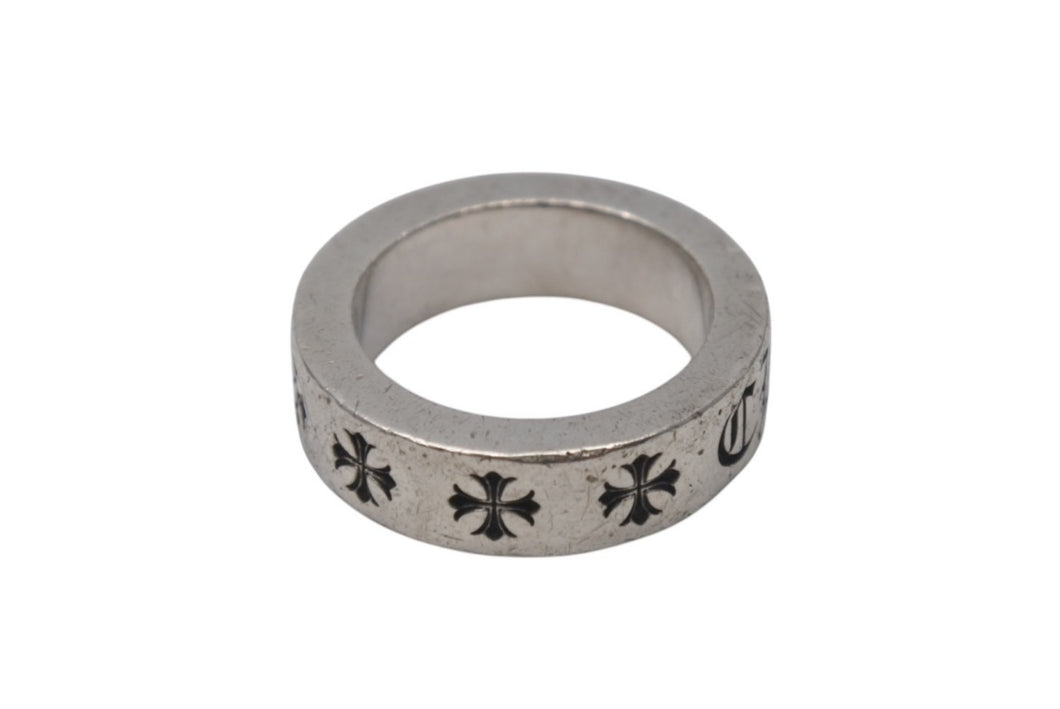 CHROME HEARTS クロムハーツ 6mm スペーサーフォーエバーリング 指輪 サイズ12号 重量10.5g 2003/.925刻印 美品 中古 4c073940