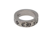 Load image into Gallery viewer, CHROME HEARTS クロムハーツ 6mm スペーサーフォーエバーリング 指輪 サイズ12号 重量10.5g 2003/.925刻印 美品 中古 4c073940