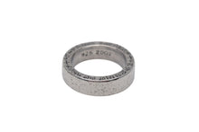 Load image into Gallery viewer, CHROME HEARTS クロムハーツ 6mm スペーサープレーンリング 重量約9.6g サイズ12号 925/2002刻印 シルバー925 美品 中古 4c073941