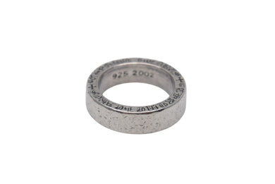 CHROME HEARTS クロムハーツ 6mm スペーサープレーンリング 重量約9.6g サイズ12号 925/2002刻印 シルバー925 美品 中古 4c073941