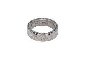 CHROME HEARTS クロムハーツ 6mm スペーサープレーンリング 重量約9.6g サイズ12号 925/2002刻印 シルバー925 美品 中古 4c073941