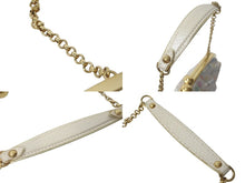 Load image into Gallery viewer, LOUISVUITTON ルイヴィトン オモニエール ハンドバッグ M92060 モノグラムサテン ホワイト マルチカラー ゴールド金具 美品 中古 4c073942