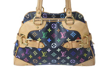 Load image into Gallery viewer, [USED/中古]LOUIS VUITTON ルイ・ヴィトン ハンドバッグ ブラック マルチカラー PVC レザー M40194 ゴールド金具 Bランク 中古 4c073943