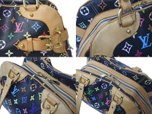 Load image into Gallery viewer, [USED/中古]LOUIS VUITTON ルイ・ヴィトン ハンドバッグ ブラック マルチカラー PVC レザー M40194 ゴールド金具 Bランク 中古 4c073943