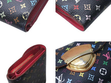 Load image into Gallery viewer, LOUIS VUITTON ルイヴィトン モノグラム マルチカラー ポルトフォイユ コアラ グルナード 三つ折り財布 M58087 美品 中古 4c073944