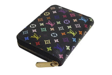 Load image into Gallery viewer, LOUIS VUITTON ルイヴィトン モノグラム マルチカラー ジッピー コインパース ヴィオレ コンパクトウォレット M60268 美品 中古 4c073945