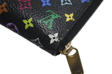 Load image into Gallery viewer, LOUIS VUITTON ルイヴィトン モノグラム マルチカラー ジッピー コインパース ヴィオレ コンパクトウォレット M60268 美品 中古 4c073945