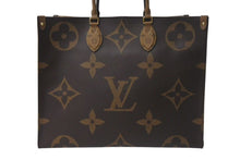 Load image into Gallery viewer, 極美品 LOUIS VUITTON ルイヴィトン オンザゴーGM トートバッグ 2WAYバッグ M44576 モノグラム ジャイアント PVC レザー 中古 4c073950