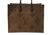 Load image into Gallery viewer, 極美品 LOUIS VUITTON ルイヴィトン オンザゴーGM トートバッグ 2WAYバッグ M44576 モノグラム ジャイアント PVC レザー 中古 4c073950