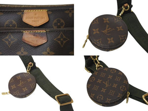 LOUIS VUITTON ルイヴィトン ショルダーバッグ ミュルティポシェットアクセソワール M44813モノグラム ブラウン 中古 4c073951