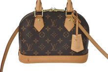 Load image into Gallery viewer, 極美品 LOUIS VUITTON ルイヴィトン アルマBB ハンドバッグ M53152 ショルダー 2WAY モノグラムキャンバス PVC レザー 中古 4c073953