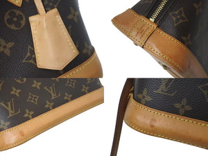 極美品 LOUIS VUITTON ルイヴィトン アルマBB ハンドバッグ M53152 ショルダー 2WAY モノグラムキャンバス PVC レザー 中古 4c073953