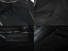 Load image into Gallery viewer, BALENCIAGA バレンシアガ ザジャイアントパートタイム エディターズバック 2WAYバッグ 173082 ブラック シルバー金具 美品 中古 4c073954