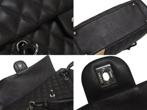 CHANEL シャネル カンボンライン ショルダーバッグ ココマーク 9番台 カーフスキン ブラウン ベージュ シルバー金具 美品 中古 4c073958