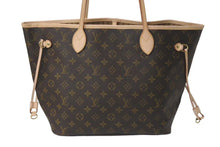 Load image into Gallery viewer, 新品同様 LOUIS VUITTON ルイヴィトン ネヴァーフルMM トートバッグ M40156 モノグラム ブラウン ゴールド金具 中古 4c073959