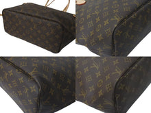 Load image into Gallery viewer, 新品同様 LOUIS VUITTON ルイヴィトン ネヴァーフルMM トートバッグ M40156 モノグラム ブラウン ゴールド金具 中古 4c073959