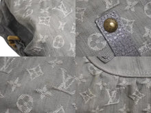 Load image into Gallery viewer, LOUIS VUITTON ルイヴィトン モノグラムデニム ネオカヴィMM 2WAYハンドバッグ M95351 ロゴ ゴールド金具 グレー 美品 中古 4c073967