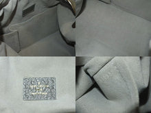 Load image into Gallery viewer, LOUIS VUITTON ルイヴィトン モノグラムデニム ネオカヴィMM 2WAYハンドバッグ M95351 ロゴ ゴールド金具 グレー 美品 中古 4c073967