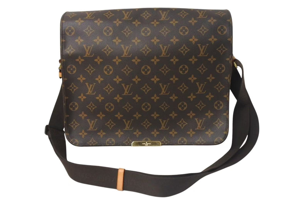 極美品 LOUIS VUITTON ルイヴィトン アベス ショルダーバッグ メッセンジャーバッグ M45257 モノグラム キャリーケース対応 中古 4c073975