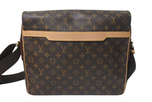 極美品 LOUIS VUITTON ルイヴィトン アベス ショルダーバッグ メッセンジャーバッグ M45257 モノグラム キャリーケース対応 中古 4c073975