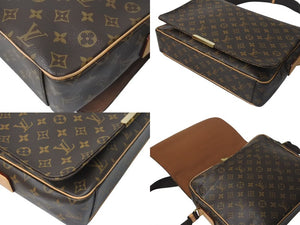 極美品 LOUIS VUITTON ルイヴィトン アベス ショルダーバッグ メッセンジャーバッグ M45257 モノグラム キャリーケース対応 中古 4c073975