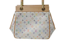 Load image into Gallery viewer, 極美品 LOUIS VUITTON ルイヴィトン モノグラムマルチカラー サテン アベリア ハンドバッグ M92936 サテン ウッド 中古 4c073977